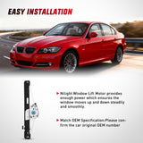 749-468 Rear Driver Side Power Window Regulator,Compatible with BMW E90 E91 323i 325i 325xi 328i 328i xDrive 330i 330xi 335i 335xi M3 2006 2007 2008 2009 2010 2011