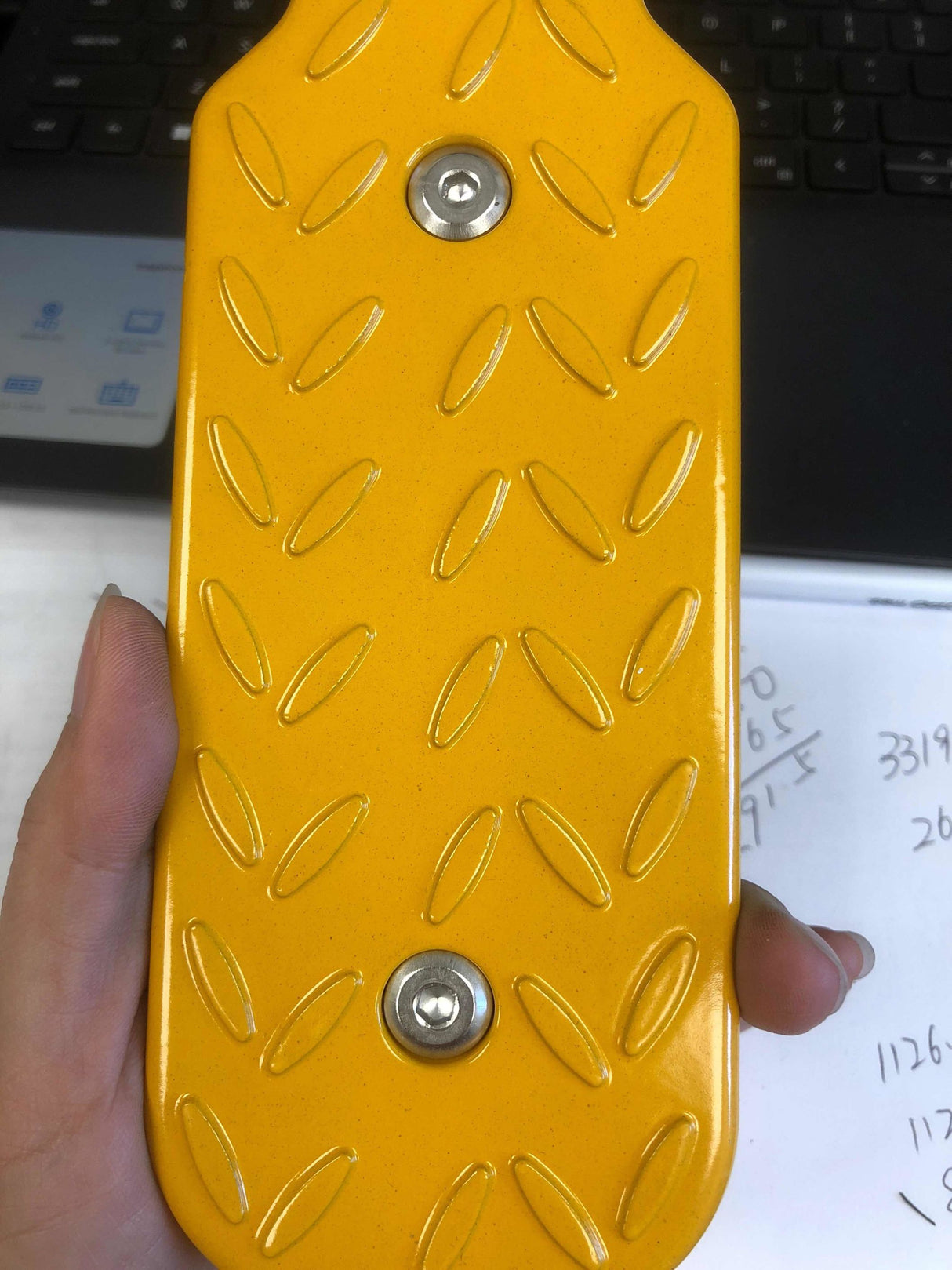 Car Door Step Universal Aluminum Latch Step for Car Roof Access Portable Folding Car Door Latch Hook Step Multi-Adjustable Both Feet Stand Pedal Max Load 500 Lbs for Truck Suv Vehicles, Yellow (25% OFF Final Checkout)