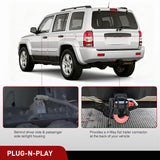 4 Pin Trailer Wiring Harness Kit 56334 Custom for  2007 2008 2009 2010 2011 2012 Dodge Nitro Jeep Liberty