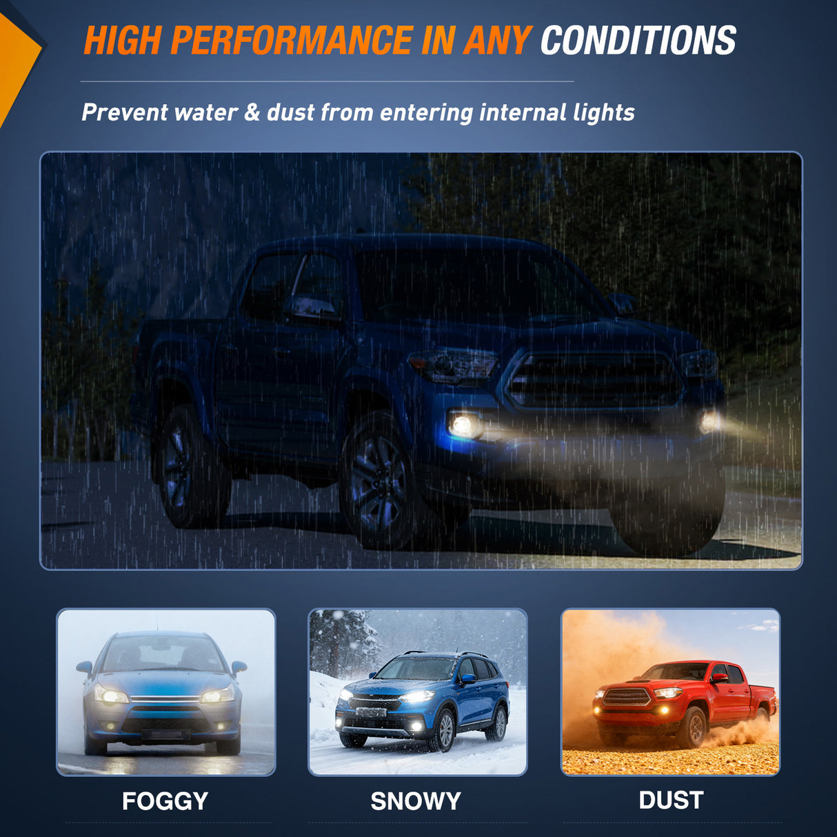 2016 2017 2018 2019 2020 2021 2022 2023 Toyota Tacoma SR SR5 Fog Light Assembly Clear Lens