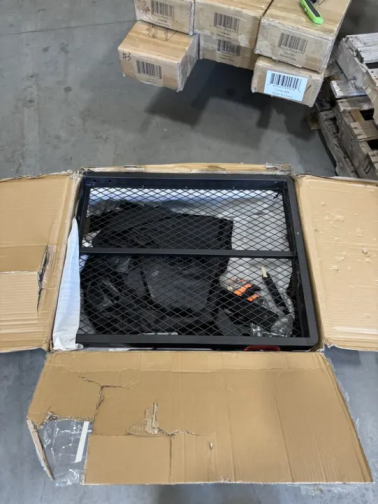 60 x 24 x 7.87 Inch Hitch Cargo Carrier Fits 2-Inch Receiver With Waterproof Cargo Bag Cargo Net Ratchet Straps (25% OFF Final Checkout)