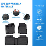 Floor Mat 2010 2011 2012 2013 2014 2015 2016 2017 Chevy Equinox / GMC Terrain TPE Floor Mats