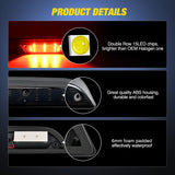 Third Brake Light Tail High Mount 3rd Stop Cargo Reverse Lights Smoked Lens Compatible with Ford F150 2015 2016 2017 2018 2019 2020 Super Duty F250 F350 2017+ Ranger 2019+ Maverick 2022+