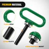 Tow Hooks & Truck Tie Downs & Anchors 1/2 Inch Diameter Heavy Duty Ultra Strong Neodymium Magnet Trailer Hitch Pin Green for Lawn Mower, Tractor, Towing Cargo, ATV Trailer