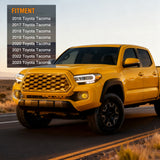 2016 2017 2018 2019 2020 2021 2022 2023 Toyota Tacoma SR SR5 Fog Light Assembly Yellow Lens