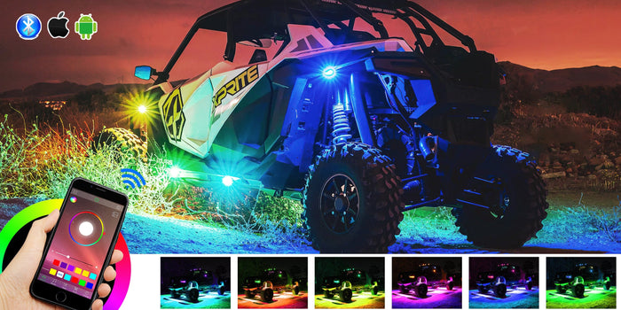 led RGB Rock light