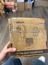 EV Dryer Adapter Cord 30 Amp to 30Amp 3 Prong 125V 3750 Watt Pure Copper Dryers Old Outlet New Plug Conversion Heavy Duty 10 Gauge Wires 10-30P to 14-30R 30M/30F (25% OFF Final Checkout)