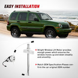741-527 Power Window Regulator/Motor Front Passenger Side Compatible with Jeep Liberty KJ 2002 2003 2004 2005 2006,Front Right Side
