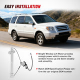 748-513 Power Window Regulator and Motor Assembly Rear Passenger Side, OE Replacement for Honda Pilot 2003 2004 2005 2006 2007 2008