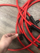 Spark Plug Wire 10.5 mm Straight Boots High Performance Ignition Wire Compatible with Chevy SBC BBC 305 350 454 Electronic V8 Engine with HEI Distributor (25% OFF Final Checkout)