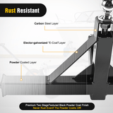 Trailer Dolly Trailer Dolly 1000LBS Tongue Weight Capacity With 19.25Inch-26Inch Height Adjustable, 2 Inch Ball, 16 Inch Tires For RV, Boat, Jet Ski, Car, Car Accessories