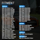 inflator 2004 2005 2006 2007 2008 2009 2010 2011 2012 2013 2014 2015 2016 2017 2018 Nissan Titan Xterra Sentra Infiniti G35 EX35 315Mhz Tire Pressure Monitor Sensor