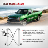 741-578 Window Regulator and Motor Rear Driver Side,Compatible with Cadillac Escalade/Chevy Avalanche/Silverado/GMC Sierra Yukon 1500 2500 3500 2000 2001 2002 2003 2004 2005 2006 2007