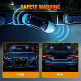 Nilight 12LED Emergency Strobe Traffic Advisor Light Bar 2 in 1 Blue Dash Warning Safety Flashing Lights Front/Rear Windshield Construction Lights for Trucks Cars Plow Police Firefighter Vehicles