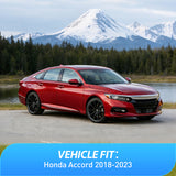 Window Rain Guards for Honda Accord 2018 2019 2020 2021 2022 2023, Window Wind Deflectors Vent Visors, Tape on-4PCS