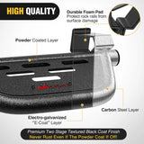 Running Board 2021 2022 2023 2024 Ford Bronco 2/4 Doors with The Rock Rails 4Pcs Heavy-Duty Running Boards Side Steps