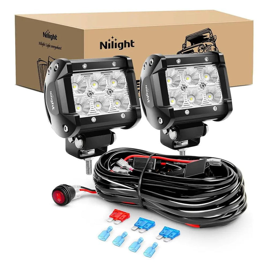20/30/40/54 Inch Curved/Straight LED Light Bar – Spot Flood Combo – Off-Road Truck SUV (IP68, 12600LM, 3-Year Warranty)