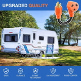 4 Prong 30AMP to 30AMP RV Generator Adapter cord Nilight