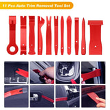 retainer clips 40 Pcs Auto Trim Removal Tool Set Red