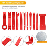 retainer clips 40 Pcs Auto Trim Removal Tool Set Red