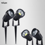 Landscape lighting installations
