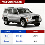 4 Pin Trailer Wiring Harness Kit 56334 Custom for  2007 2008 2009 2010 2011 2012 Dodge Nitro Jeep Liberty