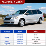 4-Pin Trailer Wiring Harness Kit 56333 Custom for 2008 2009 2010 2011 2012 2013 2014 2015 2016 2017 Jeep Patriot Dodge Durango Caliber Grand Caravan Chrysler Town & Country