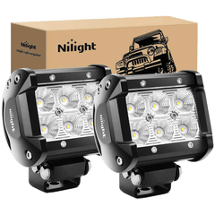 4 Inch 18W 1260LM Flood Led Pods (Pair)