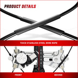 Nilight 751-740 Power Window Regulator with Motor for Front Passenger Side Compatible with Chevy Cruze 2012 2013 2014 2015 2016 Chevy Cruze Limited Front Right Side
