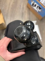 Trailer Hitch Ball Mount, 1-7/8 Inch, 2 Inch, 2-5/16 Inch Balls, Fits 2 Inch Square Receiver, 10,000 lbs (25% OFF Final Checkout)