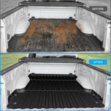 Nilight 6.6ft Rubber Short Trunk Bed for 007-2019 Silverado/Sierra 2500 3500HD & 1500 2007-2018, TPE Heavy-Duty Pick-up Bed Liner for Chevy GMC Accessories, Anti-Slip Texture, All Weather Protection