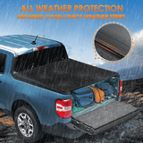 Nilight 4.5ft Soft Roll Up Truck Bed Cover for Ford Maverick 2022 2023 2024 2025