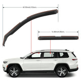 Nilight 4pcs Rain Guards For Jeep Grand Cherokee L 2021 2022 2023 2024