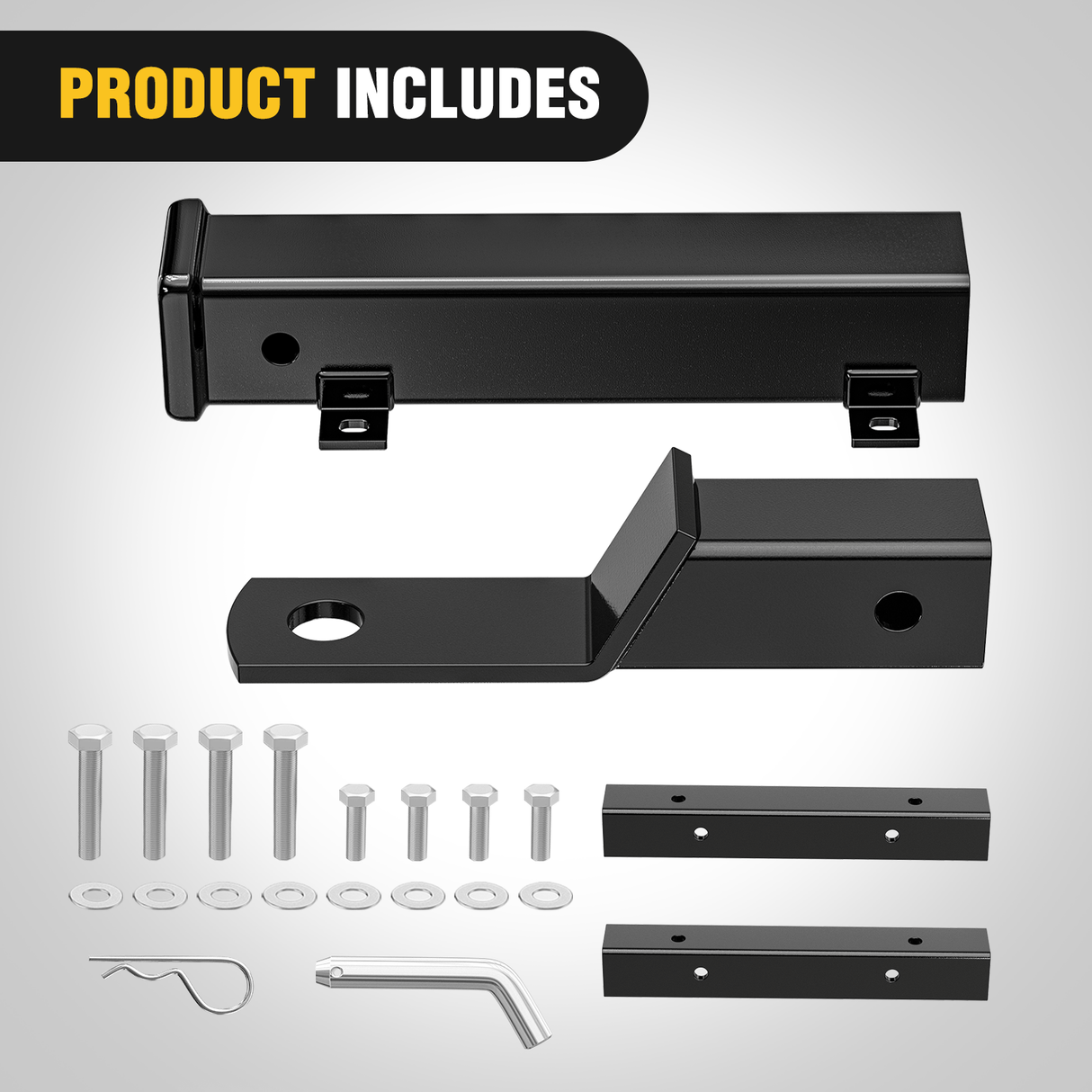 Universal Golf Cart Trailer Hitch w/2Inch Receiver Golf Cart Nilight