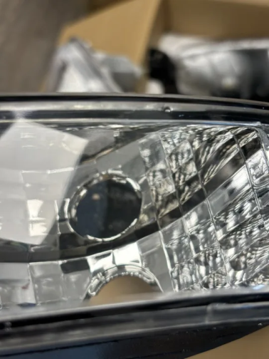 Headlight Assembly 1999 2000 2001 2002 2003 2004 2005 2006 GMC Sierra Yukon Headlight Assembly Chrome Case Clear Reflector (25% OFF Final Checkout)