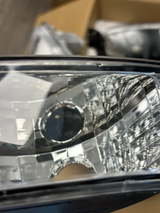 Headlight Assembly 1999 2000 2001 2002 2003 2004 2005 2006 GMC Sierra Yukon Headlight Assembly Chrome Case Clear Reflector (25% OFF Final Checkout)