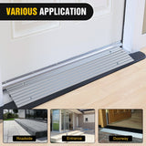 Nilight Door Threshold Ramp, 1inch Rise Portable Aluminum Wheelchair