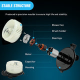 Nilight HVAC Heater Blower Motor Assembly for Honda Civic 2001 2002 2003 2004 2005, CR-V 2002-2006, Element 2003-2011, Acura EL 2001-2005 – Replaces 79310S5DA01, 79310S7AG12