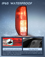 Nilight Taillight Assembly Compatible with 2005 2006 2007 2008 2009 2010 2011 2012 2013 2014 2015 2016 2017 2018 2019 2020 2021 Nissan Frontier and 2009-2012 Suzuki Equator Tail Light Left Driver Side