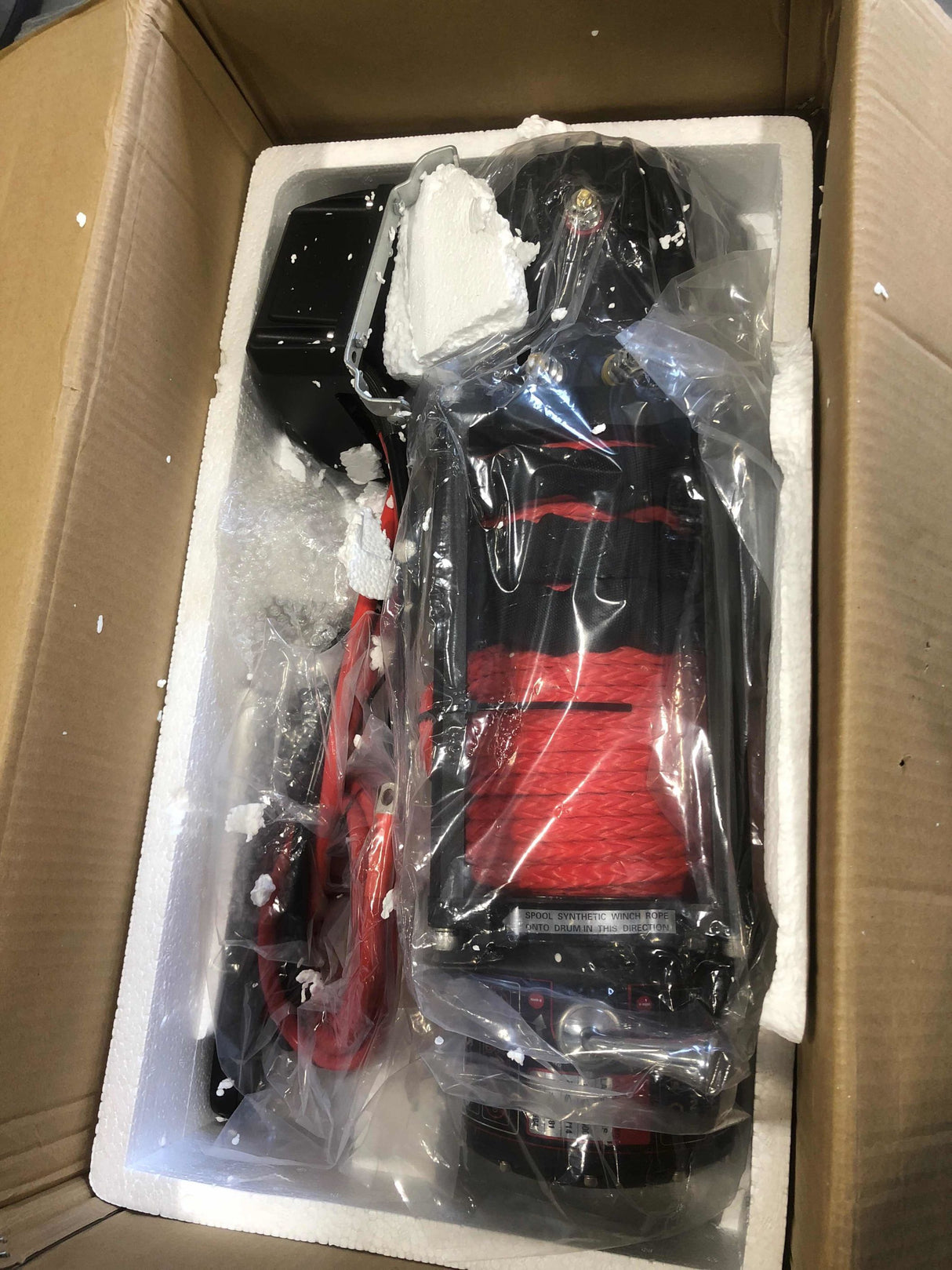 13500 lb ATV/UTV Electric Winch Kit With Synthetic Winch Rope (25% OFF Final Checkout)