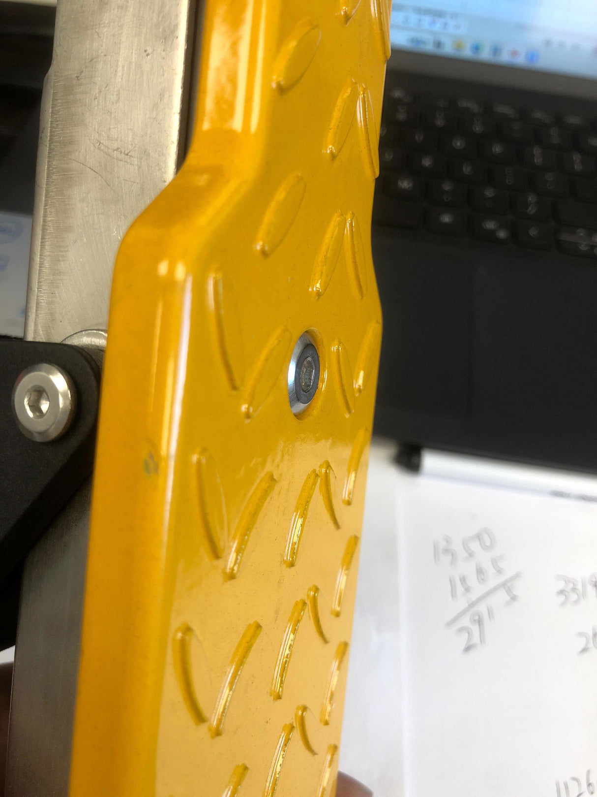 Car Door Step Universal Aluminum Latch Step for Car Roof Access Portable Folding Car Door Latch Hook Step Multi-Adjustable Both Feet Stand Pedal Max Load 500 Lbs for Truck Suv Vehicles, Yellow (25% OFF Final Checkout)