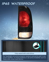 Taillight Assembly 1997 1998 1999 2000 2001 2002 2003 Ford F150 1997 1998 1999 Light Duty 1999 2000 2001 2002 2003 2004 2005 2006 2007 Ford Super Duty Taillight Assembly Smoke Housing Rear Lamp Replacement OE Style Passenger Side