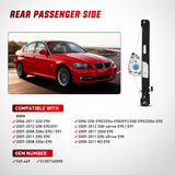 741-527 Power Window Regulator/Motor Front Passenger Side Compatible with Jeep Liberty KJ 2002 2003 2004 2005 2006,Front Right Side