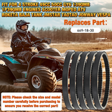 Drive Belt 669-18-30 Replacement for 4 Stroke GY6 49cc 50cc 139QMB Engine Premium CVT Drive Belts for Axis m200 Roketa Baja Tank Jmstar Taotao Jonway Vespa Scooter Moped ATV, 5 Pack #669 18 30