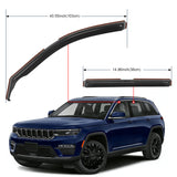 4pcs Rain Guards For Jeep Grand Cherokee L 2021 2022 2023 2024