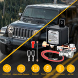 Remote Battery Disconnect Switch 12V 250A Car Anti-Theft Kill Switches Upgrade Prevent Power Drain with Wireless Remote Control Relay Fobs Black Negative Cable for Auto Truck RV Boat