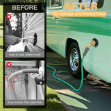 45 Degree Hose Elbow for RV Garden Water Hose Elbow Fitting 3/4Inch Brass 45° Water Hose Connector for RV Camper Trailer Outdoor Garden Hose Systems Faucet Adapter Accessories, 2-Pack