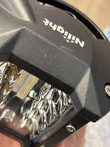 4 Inch 60W Triple Row Spot Flood Led Pods (Pair) | 2.5 Inch Tow Hitch Mount (25% OFF Final Checkout)