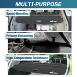 Nilight Cargo Cover Fit for VW Volkswagen Tiguan 2018 2019 2020 2021 2022 2023 2024, Retractable Privacy Security Shield Shade Rear Trunk Cover, with Trunk Storage Net