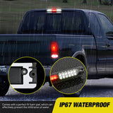 Third Brake Light Tail High Mount 3rd Stop Cargo Reverse Lights Smoked Lens Compatible with Ford F150 1997 1998 1999 2000 2001 2002 2003 F-150 Heritage 2004 Pickup Truck Rear Cab Lamp